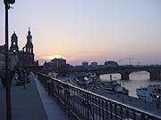 Brühlsche Terrassen am Abend (Foto: Katherine_Matthews)